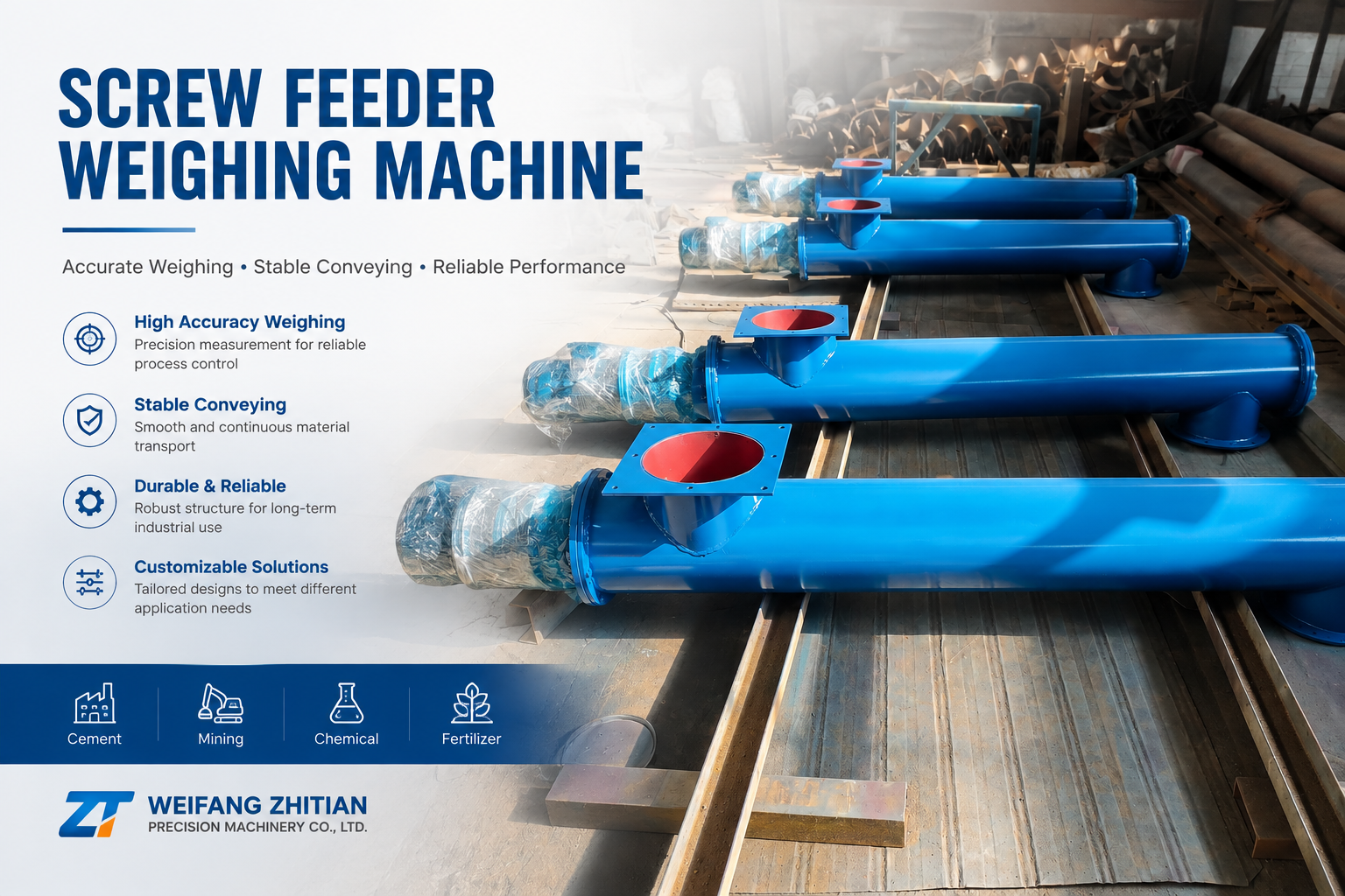 screw feeding machine