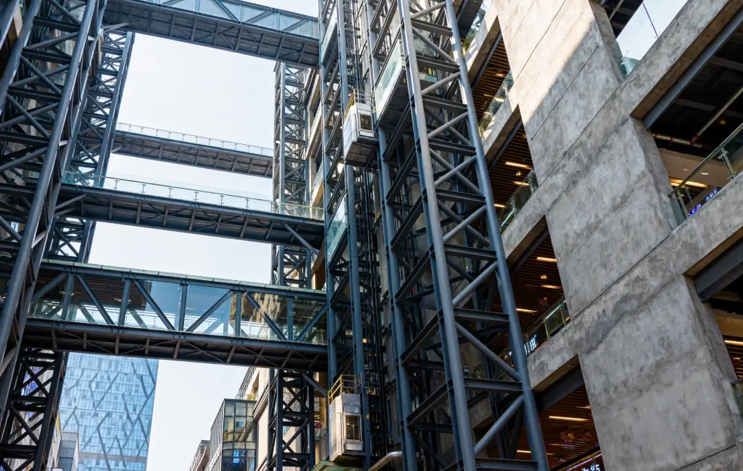 steel structure warehouse building