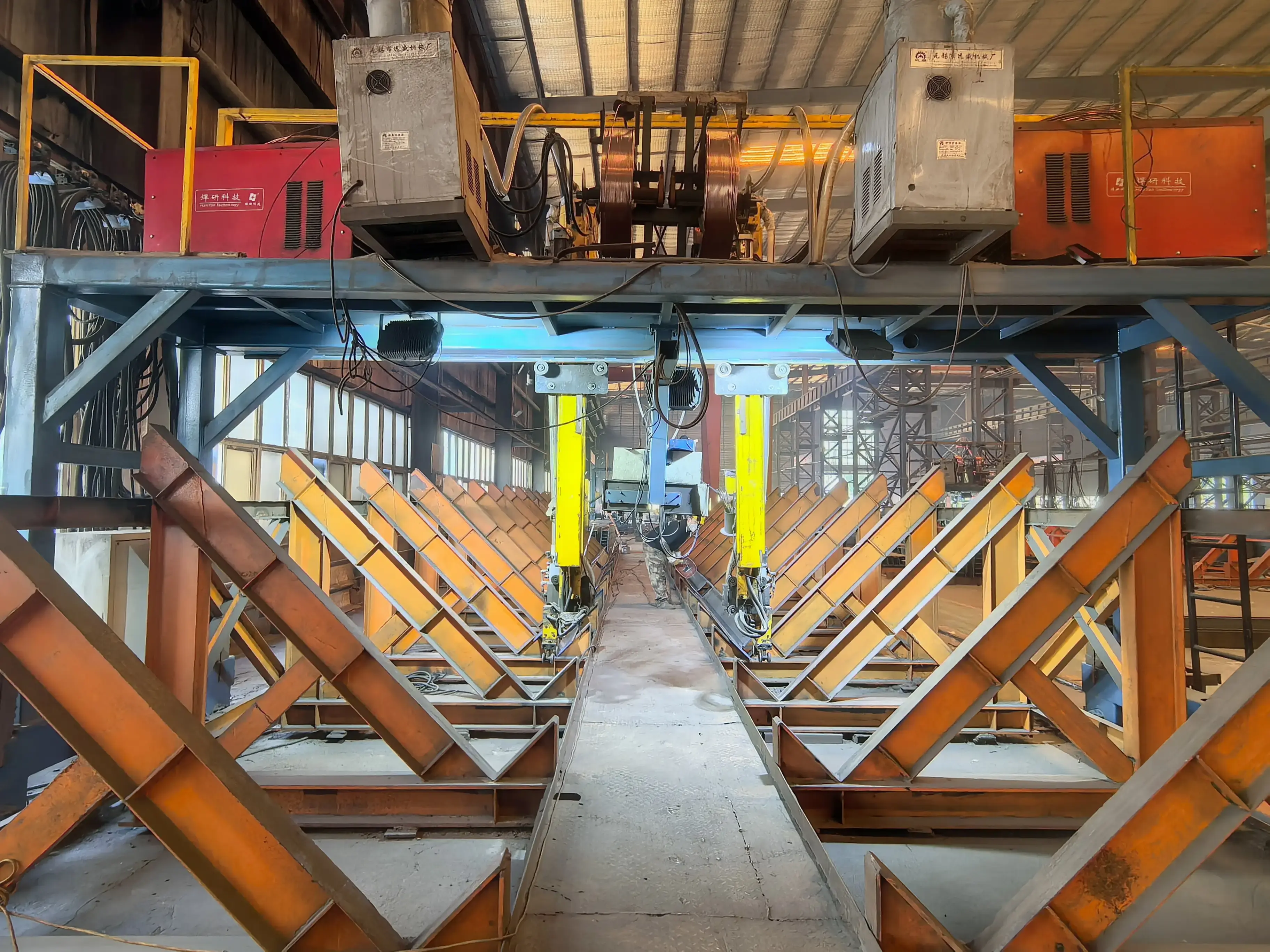 prefab steel structure greenhouse