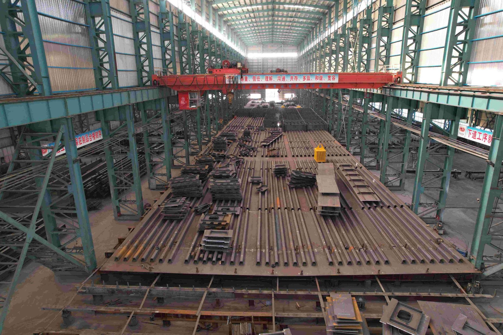 steel airplane hangar