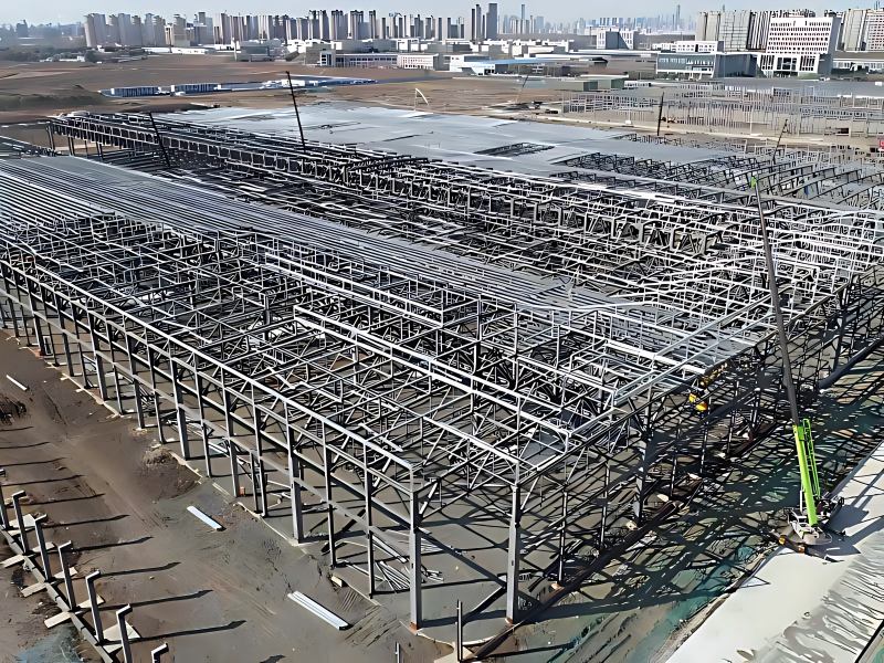 prefab steel warehouse