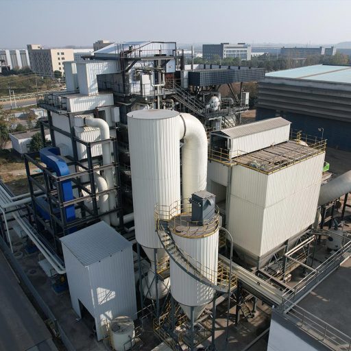 The exhaust gas treatment project of one 50-ton biomass gasifier of Guangda (Xuyi)