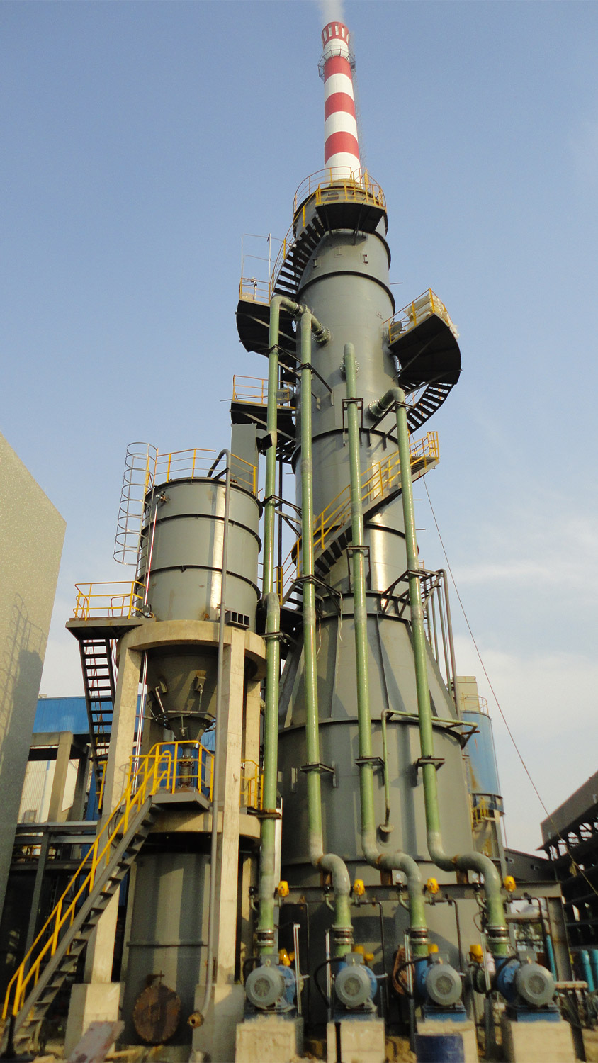 ammonia flue gas desulfurization tower