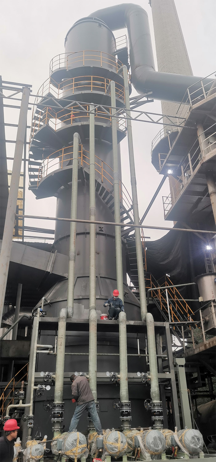ammonia based desulfurization spray tower