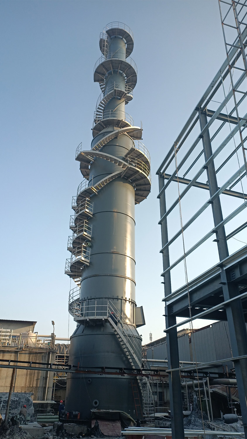 ammonia flue gas desulfurization tower