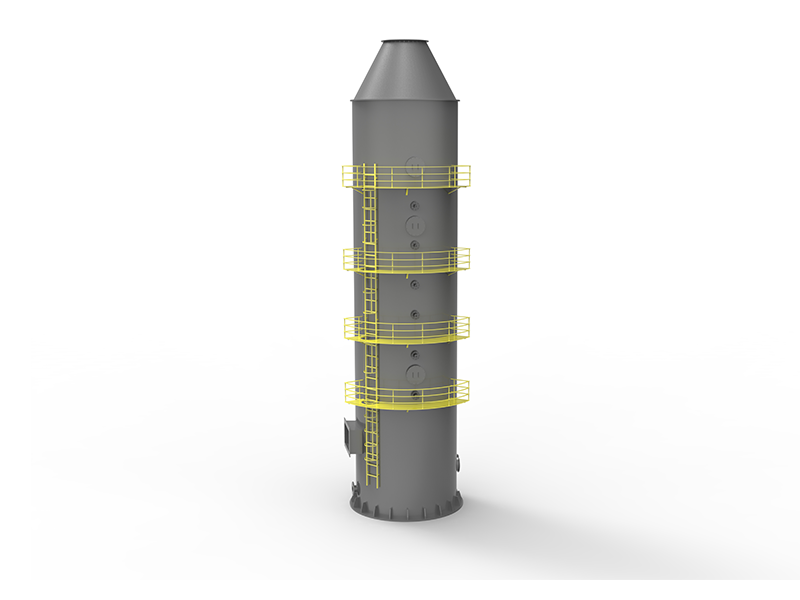 ڈی سلفرائزیشن سپرے ٹاور (دوہری الکلی طریقہ)