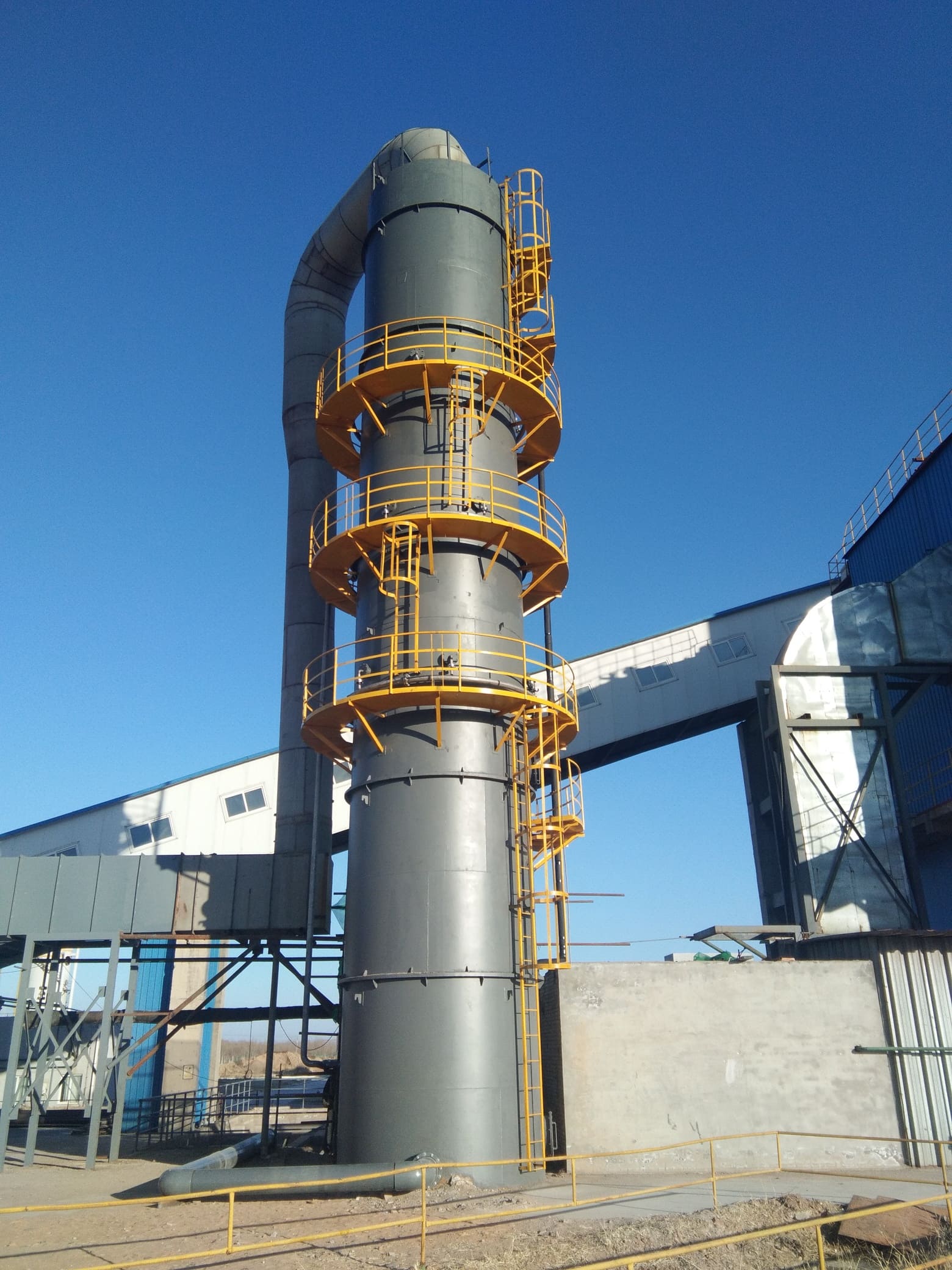 sodium calcium desulfurization spray tower