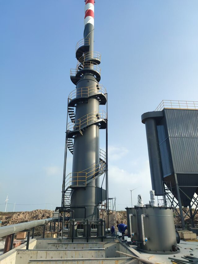 desulfurization spray tower (dual alkali method)