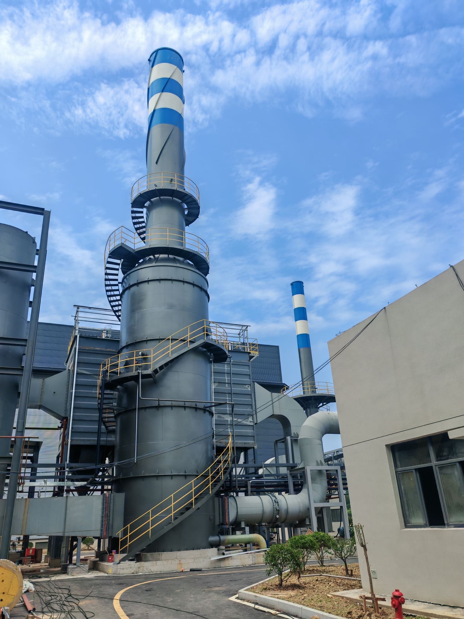 desulfurization spray tower (dual alkali method)