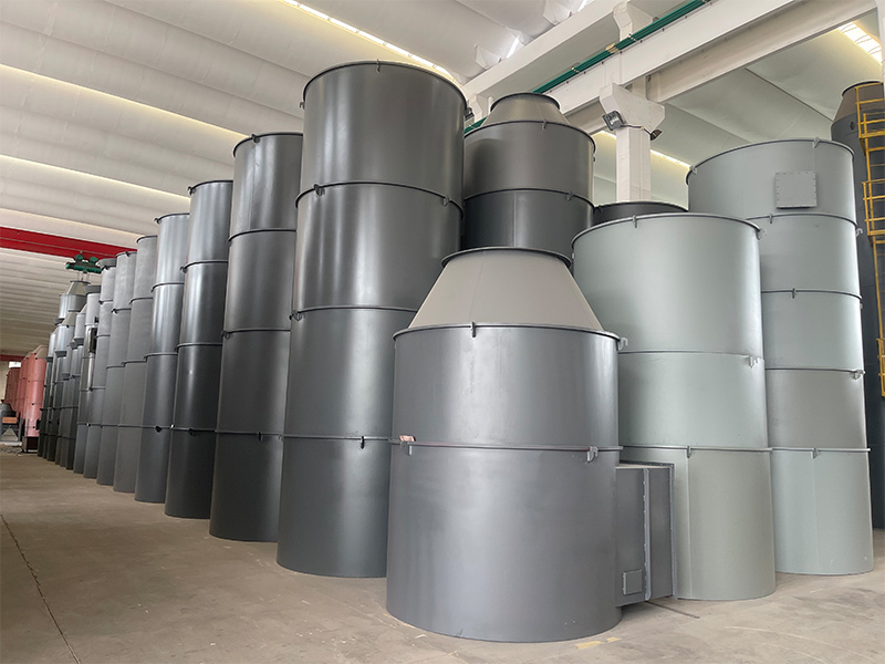 Integral water film desulfurization tower