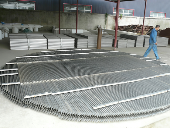 Stainless steel baffle demisters
