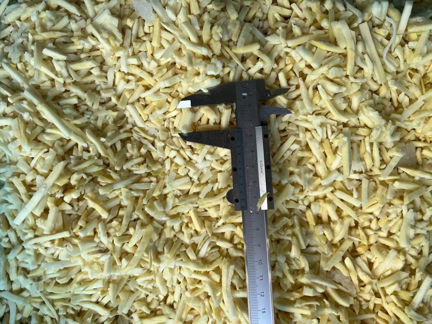 Frozen bamboo shoot manufacturer BRC Approved Factory L3-5cm IQF Bamboo Shoot Strips Wholesale