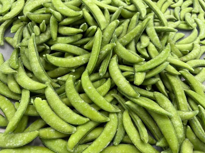 IQF frozen sugar snap pea