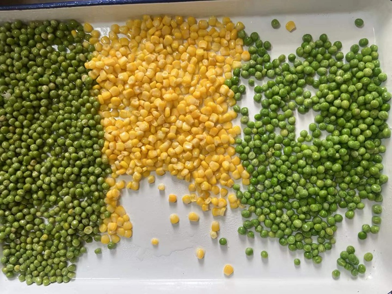 Fabricante de guisantes congelados al por mayor.