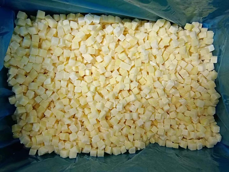IQF Frozen Potato Chunks Wholesale | Bulk Supplier from China| Cube block