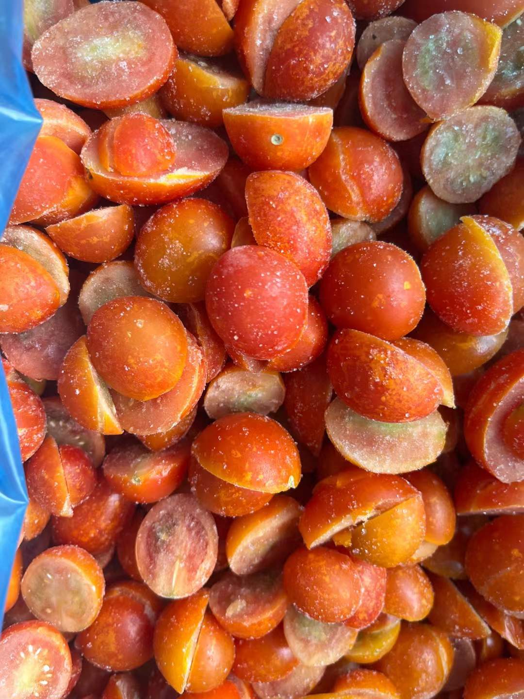 IQF frozen cherry tomatoes manufacturer