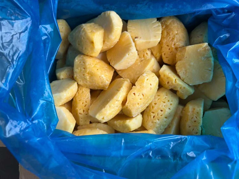 IQF Frozen Pineapple Dices - Bulk Wholesale & Custom Size