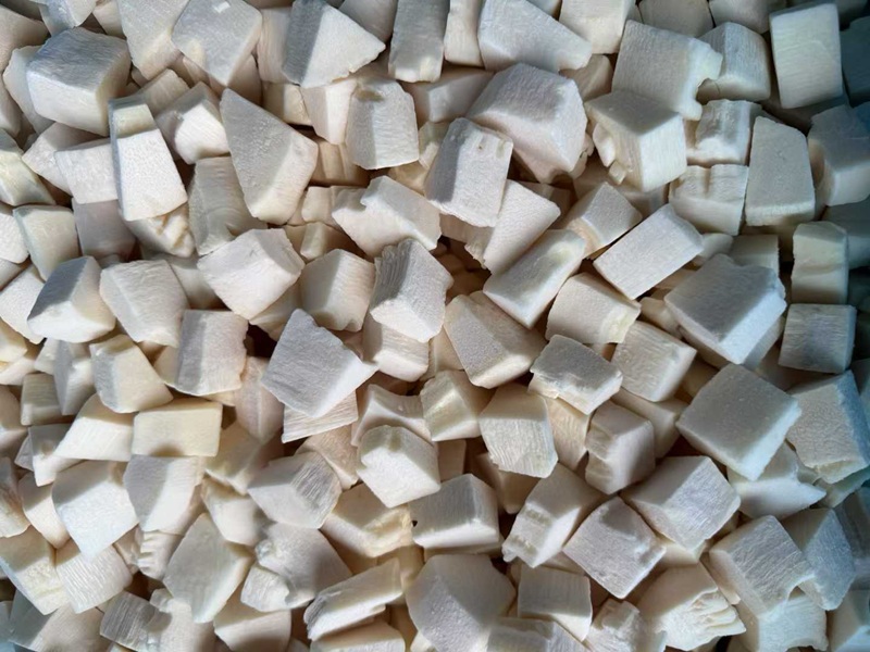 frozen spring bamboo shoot chunk supplier