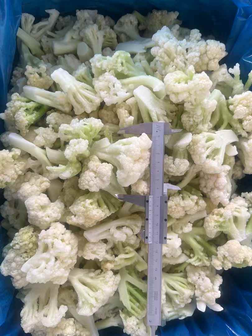 frozen loose-curd cauliflower florets
