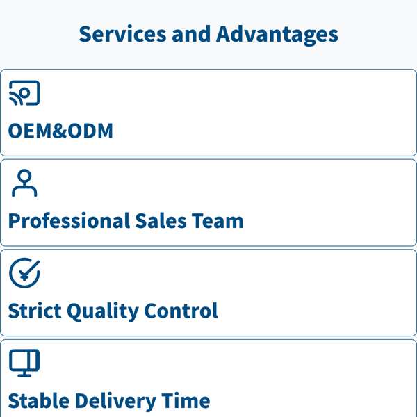 Services and Advantages