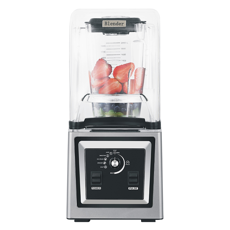 5 + Speed Pure Copper Motor 1500W Smoothie Blender With Soundproof Lid
