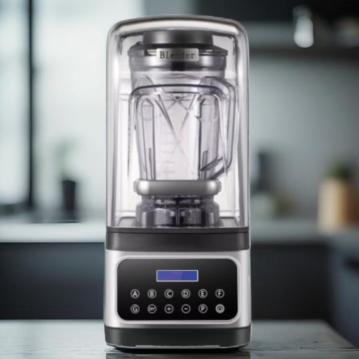 2200W High-power 5.2L Commercial Blender With Soundproof Cover