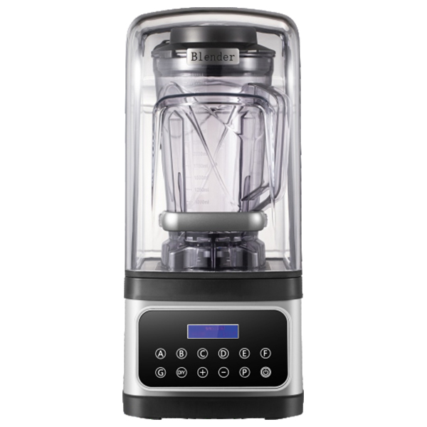 2200W High-power 5.2L Commercial Blender With Soundproof Cover