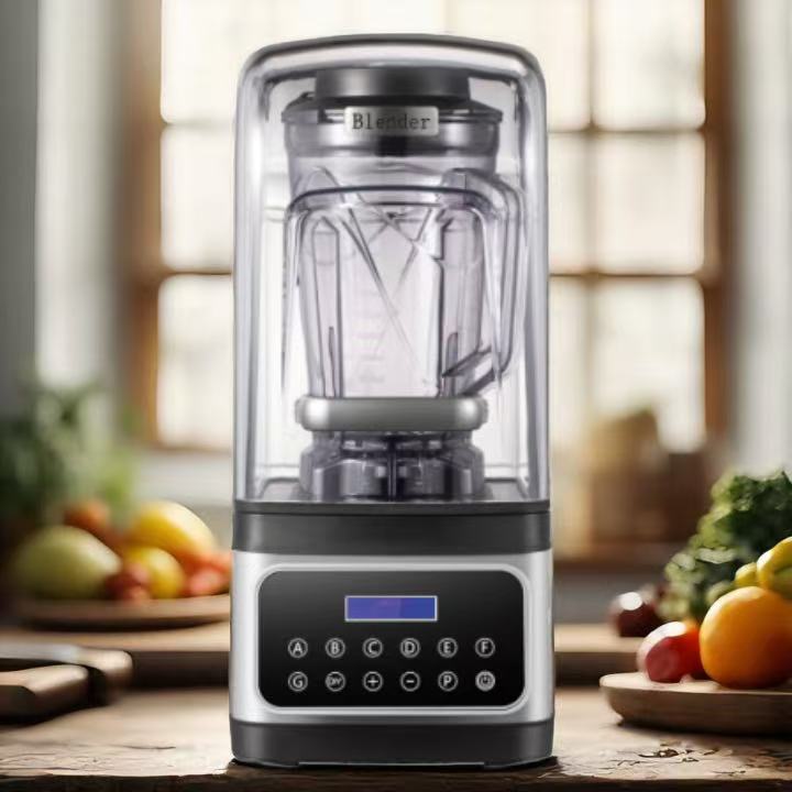 2200W High-power 5.2L Commercial Blender With Soundproof Cover