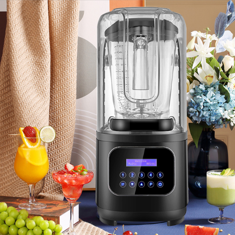 Frozen Fruit Blender With Soundproof Lid In Hotels