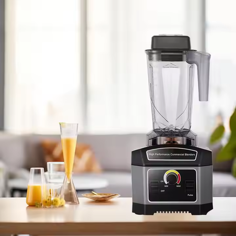 Professional Commercial Smoothie Blender With ABS Soundproof Cover