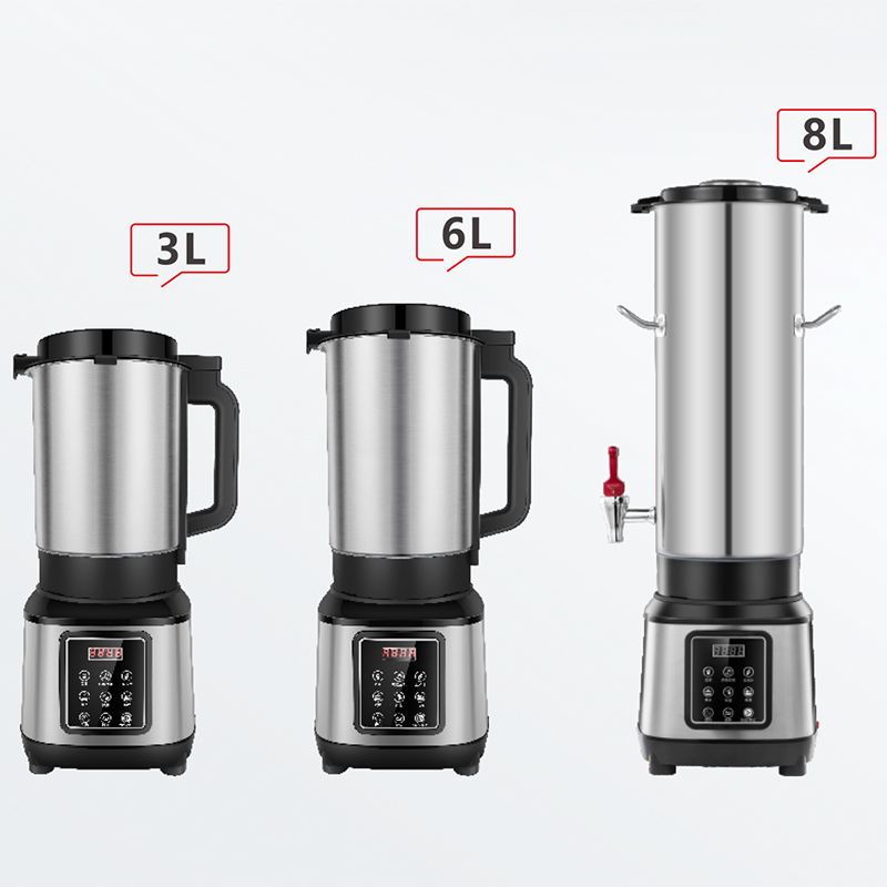 Large Capacity Mixer Kitchen Electric Heating Blender