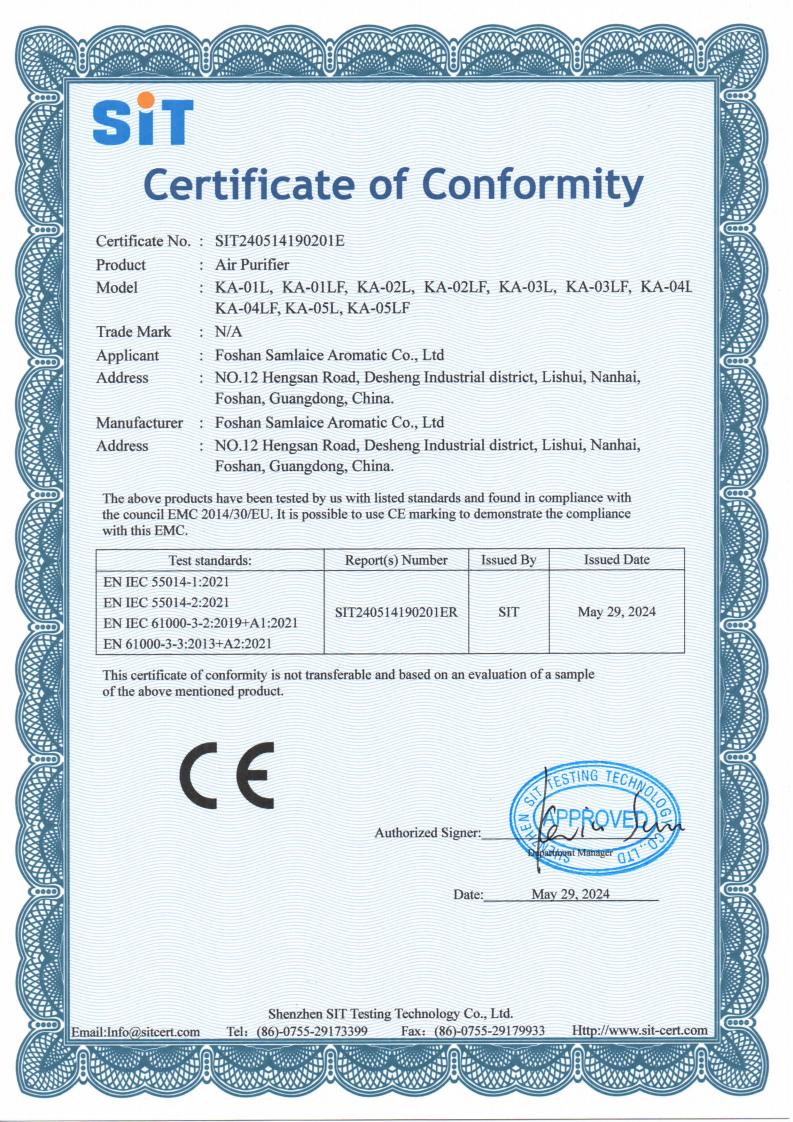 SIT240514190201E-Samlaice-Air Purifier-KA-01L-EMC