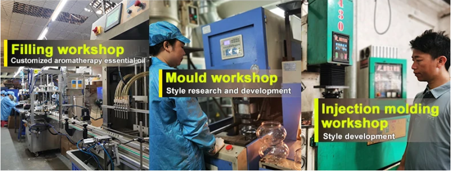 various fragrances diffuser