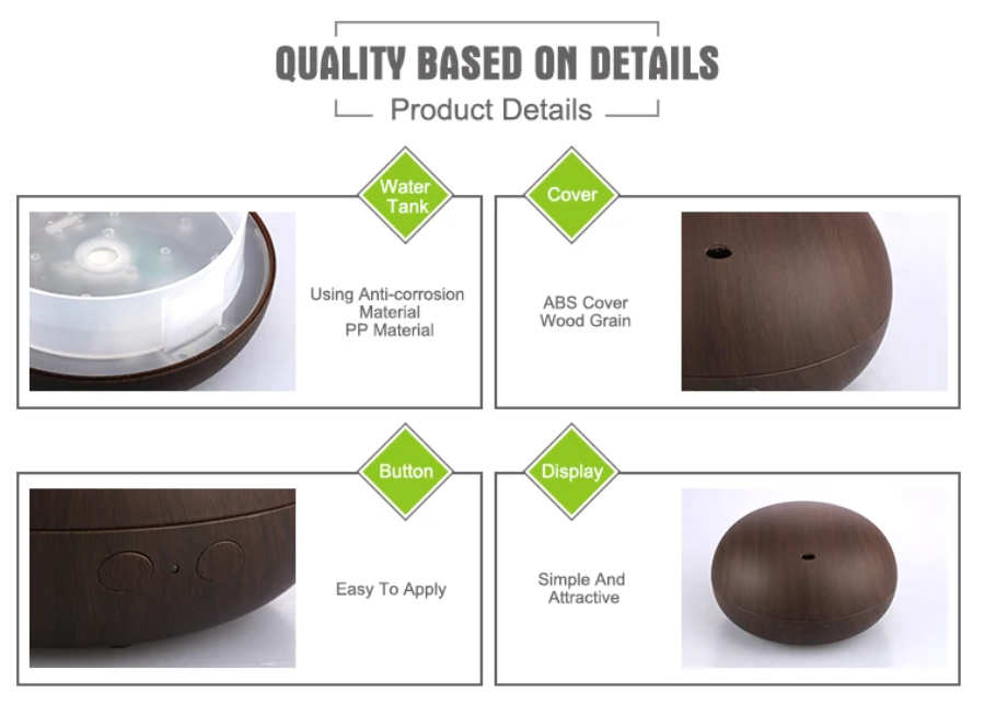 wood grain aroma diffuser