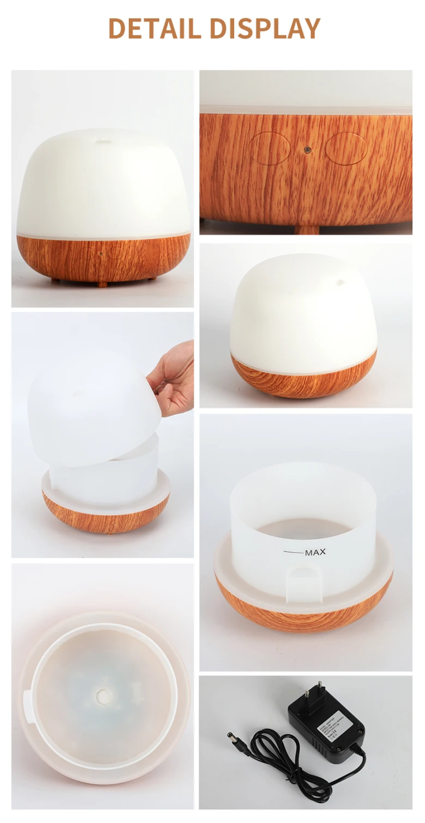 Wood Color Base Aroma Diffuser