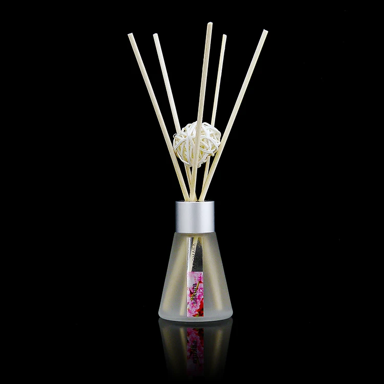Decorative Glass Bottle Reed Diffuser Car air Freshener
