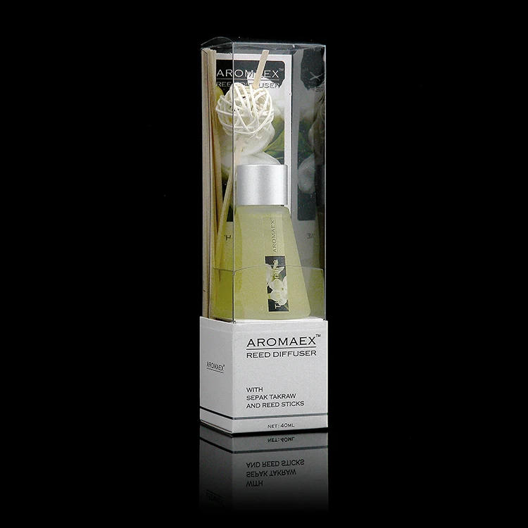 Decorative Glass Bottle Reed Diffuser Car air Freshener