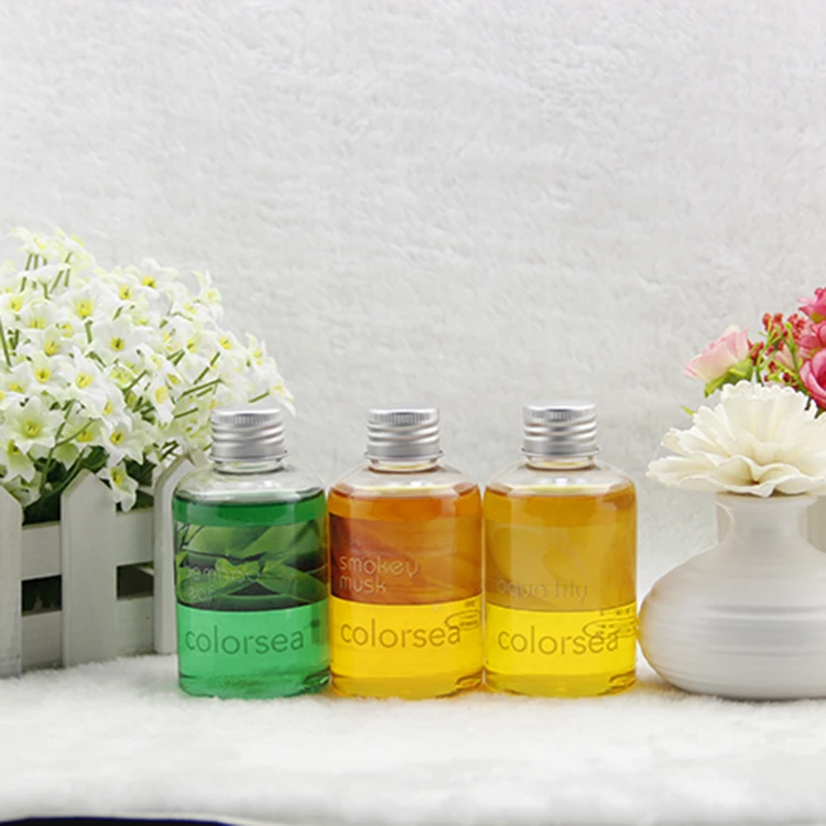 French Luxury Perfume Rattan Stick Glass Bottle Reed Diffuser with Natural Aroma Essential Oil