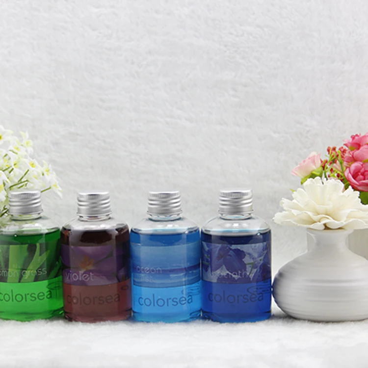 French Luxury Perfume Rattan Stick Glass Bottle Reed Diffuser with Natural Aroma Essential Oil