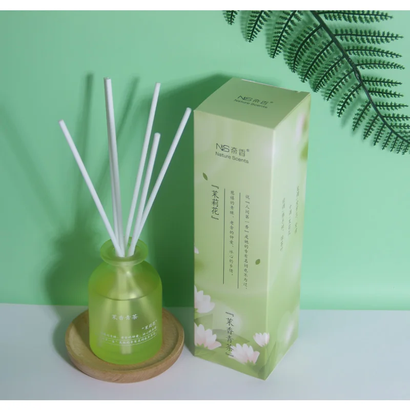 Custom Logo Reed Diffuser Sets Home Fragranace Gift Set, Aroma Reed Diffuser with Rattan Sticks for Room Scenting