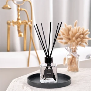 Factory New Design High Quality Home 150ml Aroma Bloom Diffuser Reed Diffuser with Rattan Stick