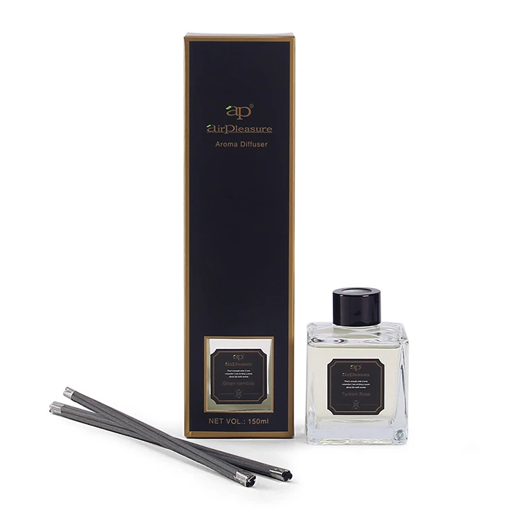 Factory New Design High Quality Home 150ml Aroma Bloom Diffuser Reed Diffuser with Rattan Stick