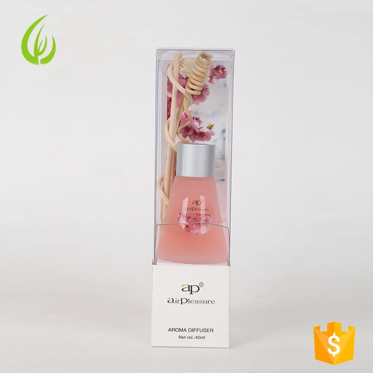 Wholesale Custom Glass Bottle Home Rooam Car Scent Aromather Fragrance Reed Diffuser Gift Set
