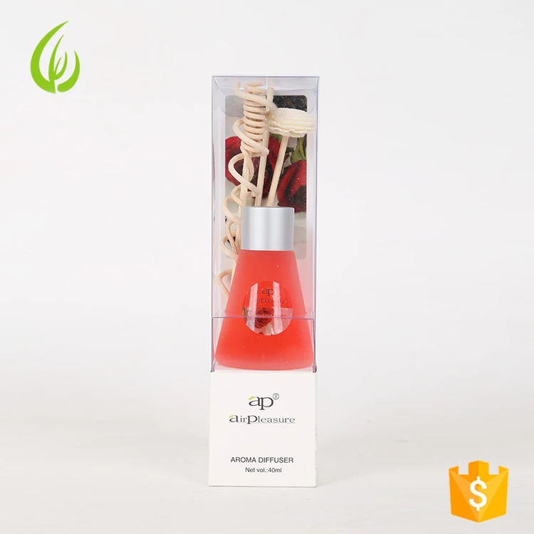 Wholesale Custom Glass Bottle Home Rooam Car Scent Aromather Fragrance Reed Diffuser Gift Set