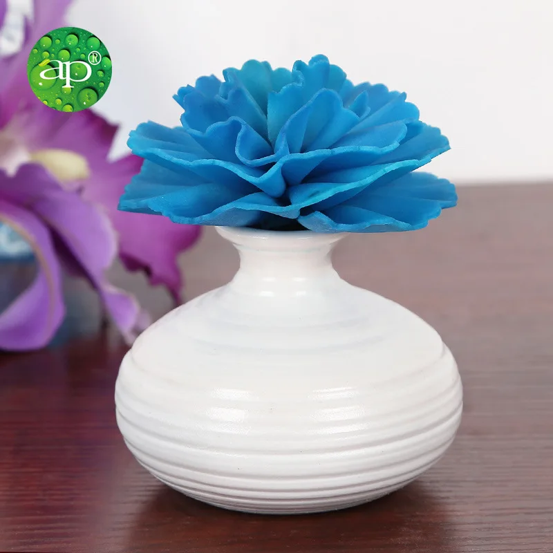 130 ml Ceramic Bottle Diffuser Sticks Glass Aromatherapy Bottle Refillable Perfume Atomiser Reed Diffuser Bottle