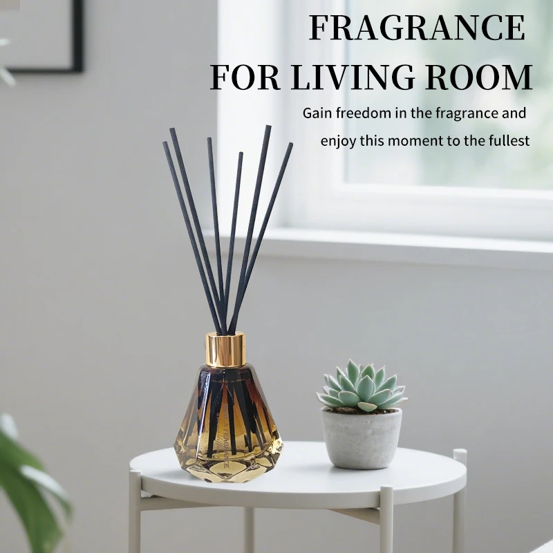 OEM Custom Essential Oil Diffuser Natural Air Fresheners Home Use Aromatherapy Diffuser Reed Diffuser Bottle
