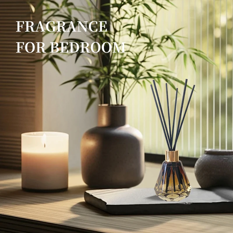 OEM Custom Essential Oil Diffuser Natural Air Fresheners Home Use Aromatherapy Diffuser Reed Diffuser Bottle