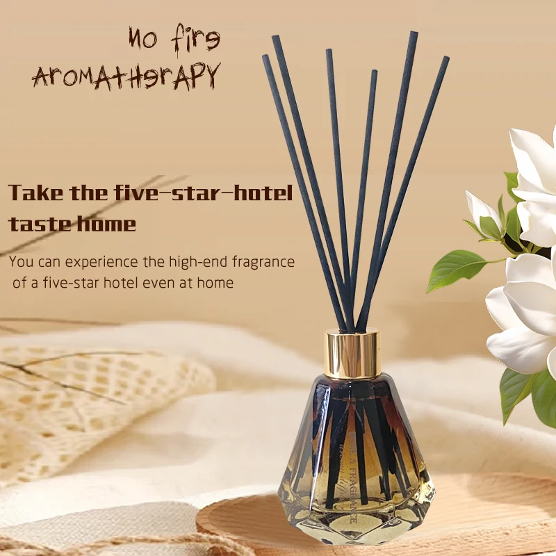 OEM Custom Essential Oil Diffuser Natural Air Fresheners Home Use Aromatherapy Diffuser Reed Diffuser Bottle