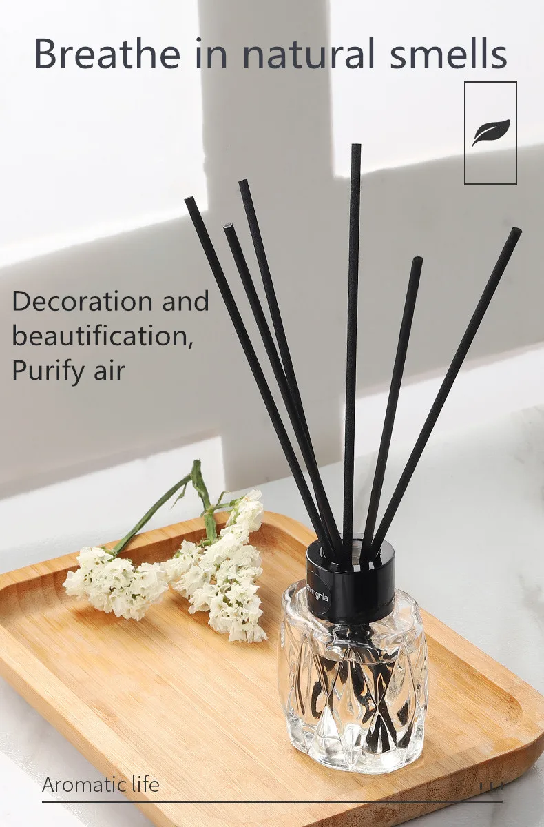 Customized Air Freshener Aroma Reed Diffuser Aromatherapy Essential Oil for Home and Bedroom