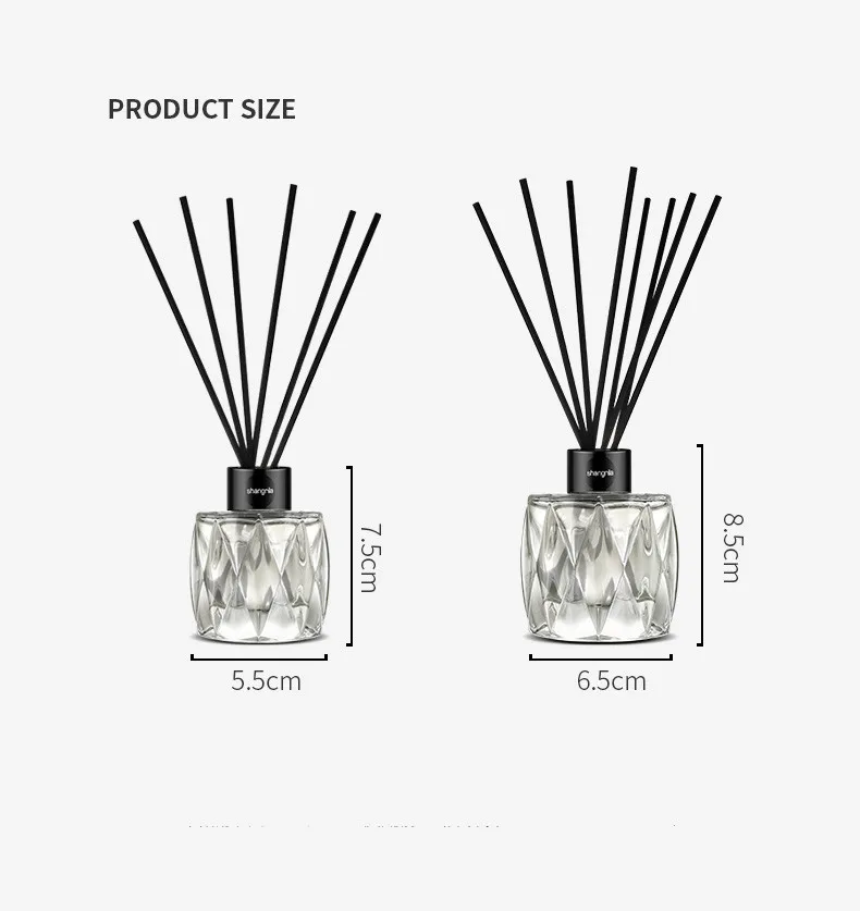 Customized Air Freshener Aroma Reed Diffuser Aromatherapy Essential Oil for Home and Bedroom